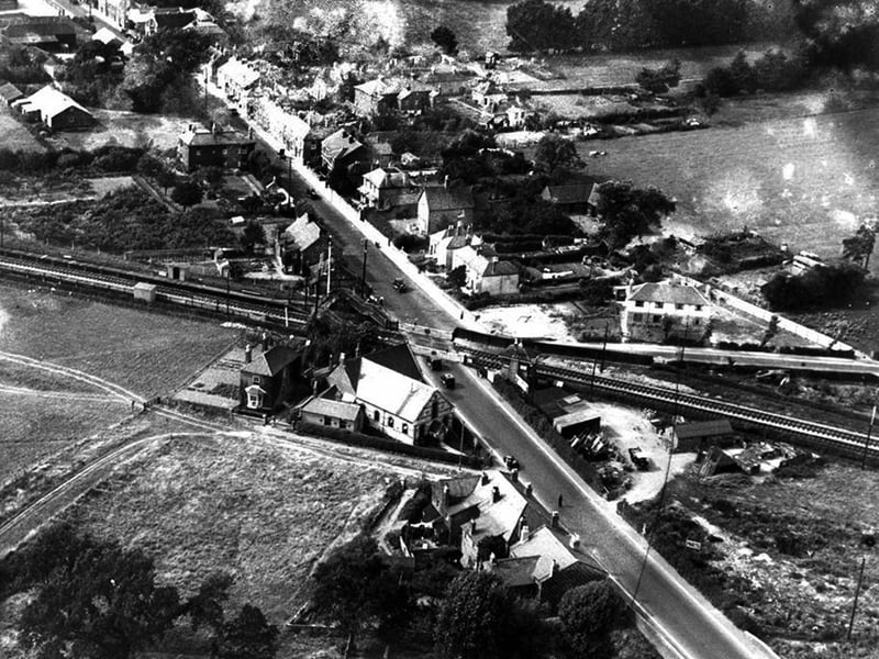 Bedhampton Rail crossing 1928. Courtesy of Pete Smith