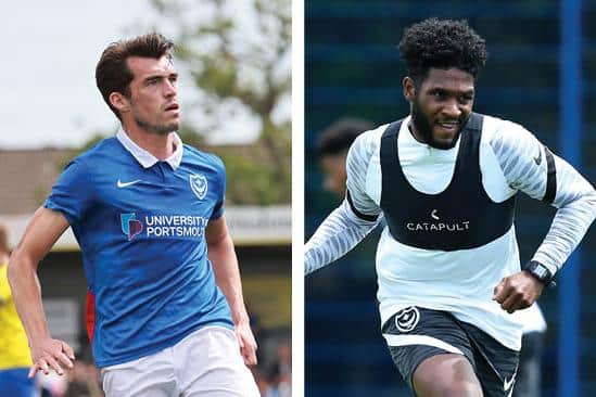 John Marquis, left, and Ellis Harrison.
