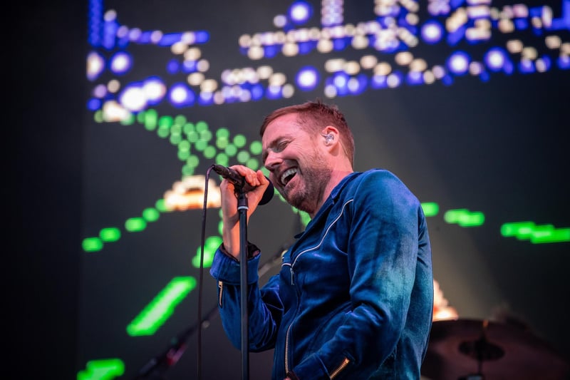 Festival goers sung away to the Kaiser Chiefs' set. Photo by Alex Shute