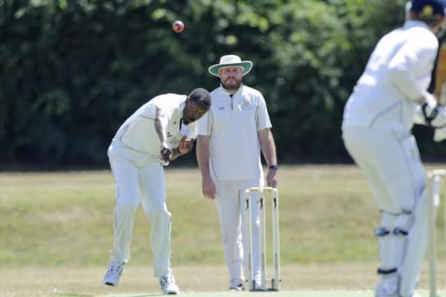 Kesron McDonald took three top order wickets as Portsmouth Community defeated Kerala 2nds in the Hampshire District League. Picture Ian Hargreaves