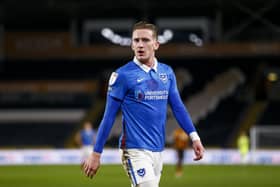Ronan Curtis missed Pompey's FA Cup trip to Bristol City amid coronavirus fears. Picture: Daniel Chesterton/phcimages.com
