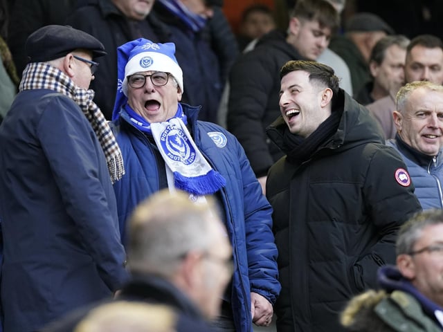 Our photographer Jason Brown captured all the action - on and off the pitch - at Fratton Park for Pompey's clash with Fleetwood.