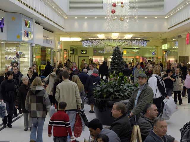 Birthdays and M&S were among the retailers within the shopping centre pictured here in 2007