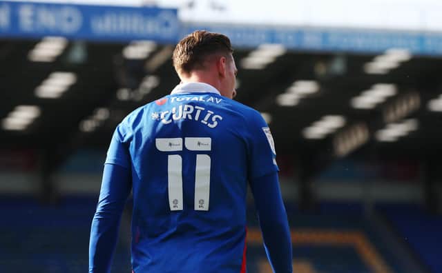 Ronan Curtis. Picture: Joe Pepler
