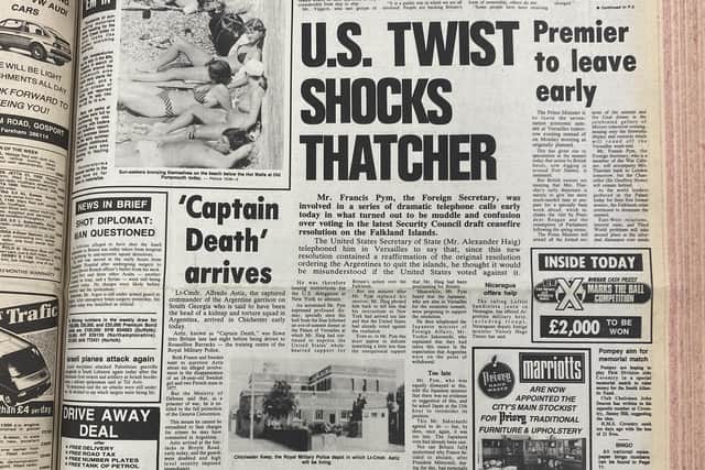 headlines from June 5 1982