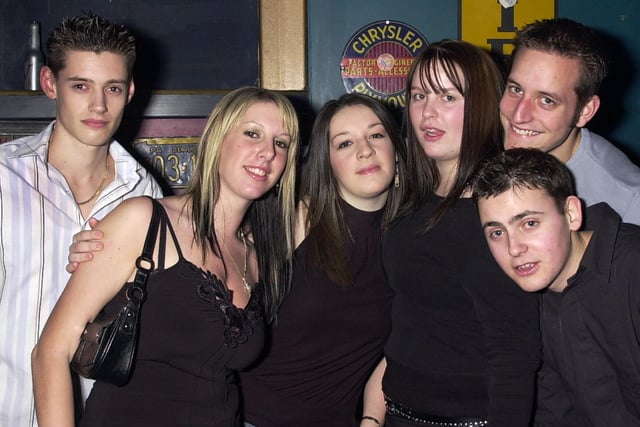 Revellers having a good time at Route 66 nightclub in Guildhall Walk, Portsmouth - (040893-0007)