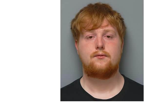 Jailed: Jamie Benn. Pic: Hants police