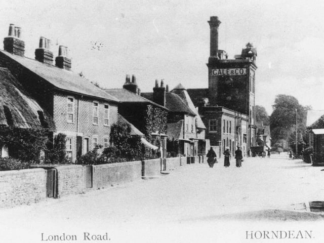 Gales Brewery London Road 1905Picture: Permission of hantsphere.org.uk/Hampshire Library and Information Centre.