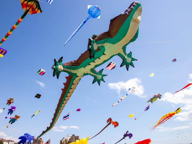 Pictured - Incredible kites on display at the Portsmouth Kite FestivalPhotos by Alex Shute