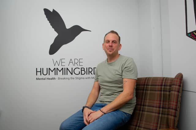 Ian Hurst runs mental health organisation We Are Hummingbird which does mental health training. Pictured: Ian Hurst at his home in Fareham on 18 December 2020Picture: Habibur Rahman