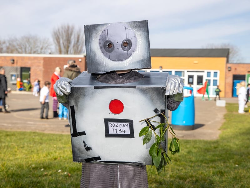 Children from Moorings Way Infant School dressed up for World Book Day. Pictured - Pupils dressed up for World Book Day Photos by Alex Shute
