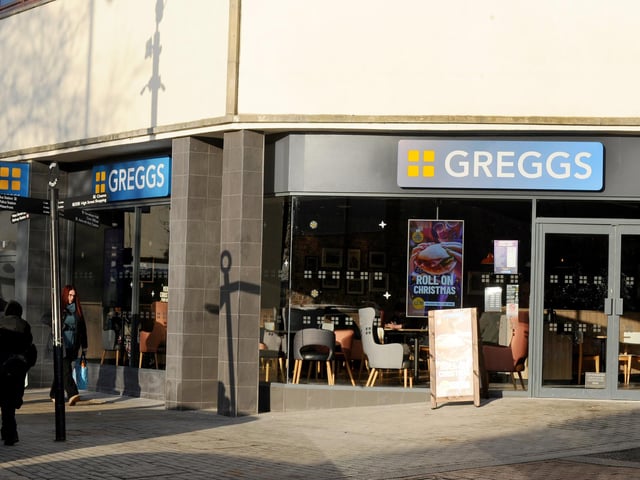 The new Greggs store in West Street, Fareham, which has recently opened in the former Argos building.
Picture: Sarah Standing