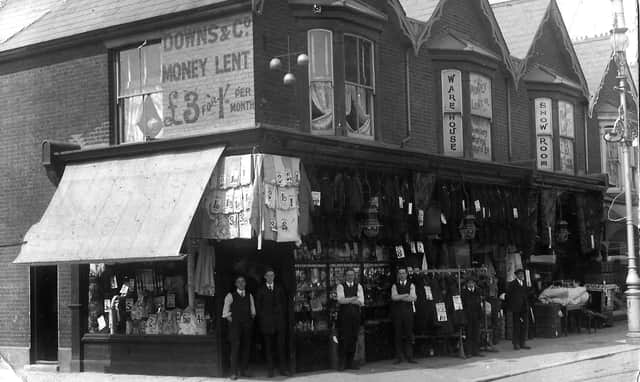 Downs & Co pawn shop was located at 157 to 161 Kingston Road. As well as exchanging goods for cash, money was also lent.