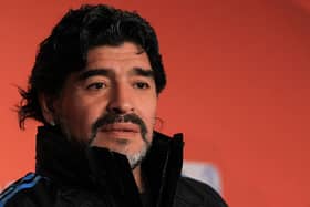 Diego Maradona has died. Picture: Chris McGrath/Getty Images