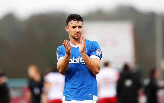 Ian Foster has revealed how Enda Stevens took a gamble by joining Pompey - and the move would reignite his career. Picture: Joe Pepler