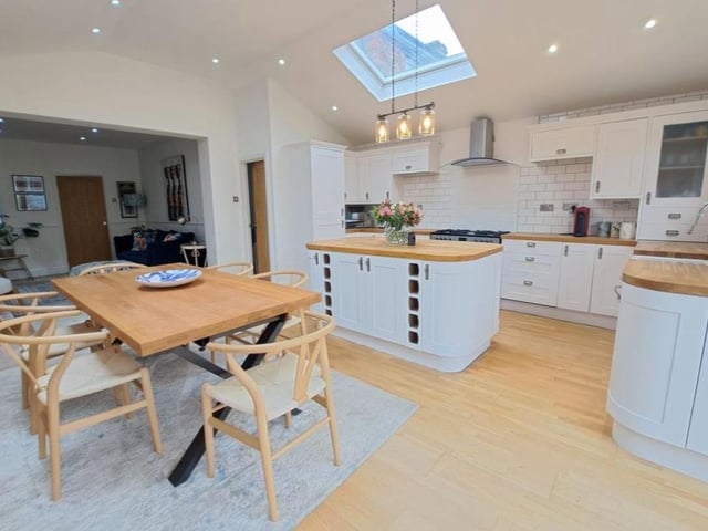 The listing says: "This stunning extended semi detached family home is superbly located within the catchment for Court Lane and Springfield Schools, and walking distance to Cosham high street, train station and QA hospital."