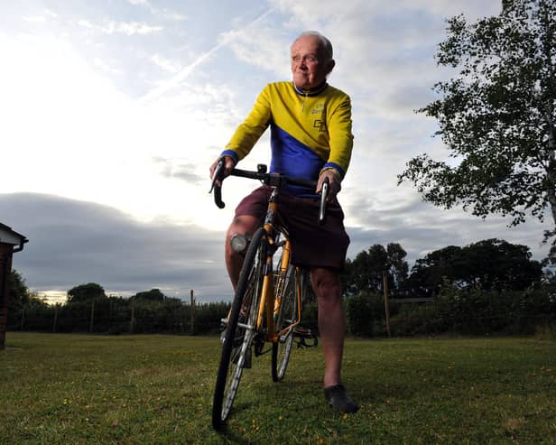 Chris Davies cycled more than 900,000 miles in his lifetime. Picture: Steve Reid