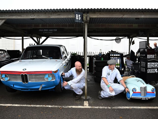 Classic cars of all shapes and sizes were celebrated at Goodwood Revival. Photo: John Nguyen/PA Wire