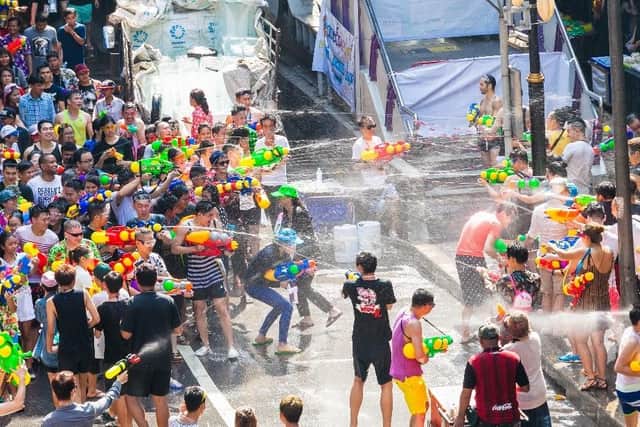 Songkran is celebrated across South East Asia.
