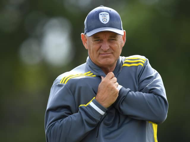 Hampshire first team coach Adrian Birrell. Photo by Alex Davidson/Getty Images.