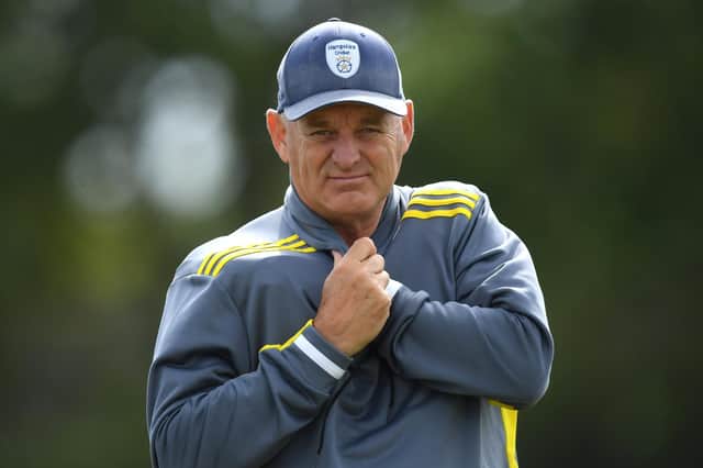 Hampshire first team coach Adrian Birrell. Photo by Alex Davidson/Getty Images.