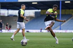 Pompey's new Aussie striker Kusini Yengi has been ruled out for the forseeable. Pic: Jason Brown.