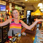 Inside The Brewers Arms pub in Milton in 2012. Pictured: Jo Clarke-Johnstone who is the landlady. Picture: Ian Hargreaves  (122917-3)