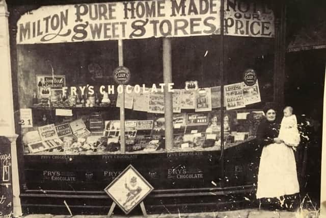 How the shop looked in 1909 when it first opened
