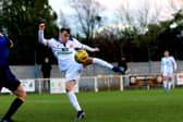 Gosport forward Ryan Pennery is a doubt to face Farnborough after missing the midweek trip to Hendon through illness Picture: Tom Phillips