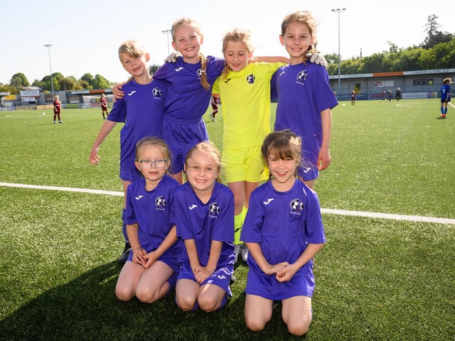 Stoneham Lionesses U8s. Picture: Keith Woodland (030621-57)