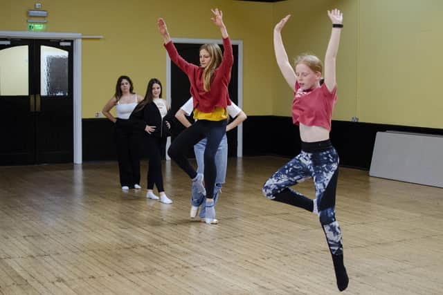 Rehearsals for Little Match Girl by Dynamo Youth Theatre.