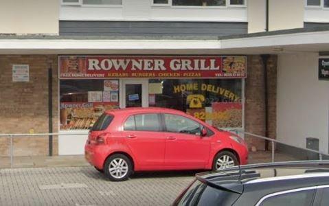 Rowner Grill in Carisbrooke Road, Gosport, received a one rating on March 3, according to the Food Standards Agency website.