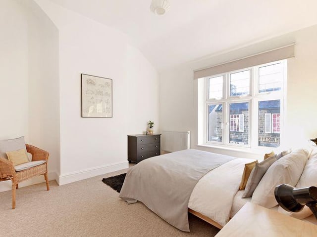 Here's a further look at the front-facing bedroom.