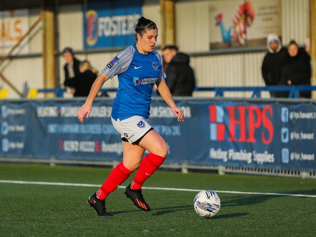 Pompey Women v Ipswich. Picture by Nathan Lipsham