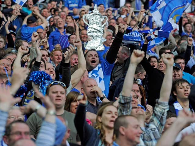 Ten years on from a day to savour. Picture:Steve Reid