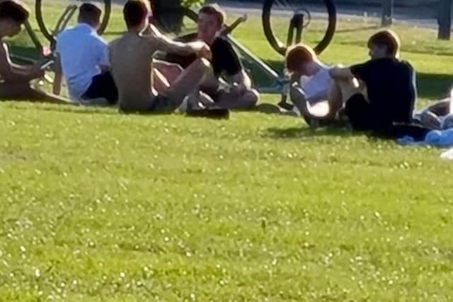 A carer working across Portsmouth has said Benidorm-like crowds of people flouting social distancing is driving her elderly clients to despair