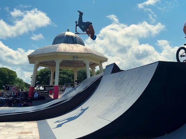 Pro rider Harvey Perkins
