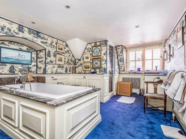 This four bedroom home in Bath Square, Old Portsmouth, is on the market for £3.25m. It is listed on Rightmove by Fry and Kent.