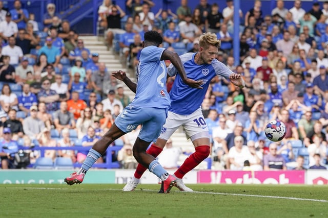 Found feet in the second half and two lovely crosses from the right earned goals to show his all-round talents. Replaced on 88 mins by Jay Mingi. Picture: Jason Brown/ProSportsImages