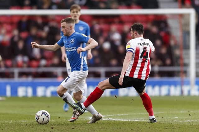 Joe Morrell was Gaffer For A Day Paul Fletcher's choice as man of the match at Sunderland. Picture: Daniel Chesterton/phcimages.com