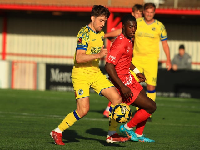 Hawks defender Benny Read. Picture by Dave Haines
