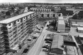 Development area around Sultan Road, Buckland in June 1972. The News PP4478