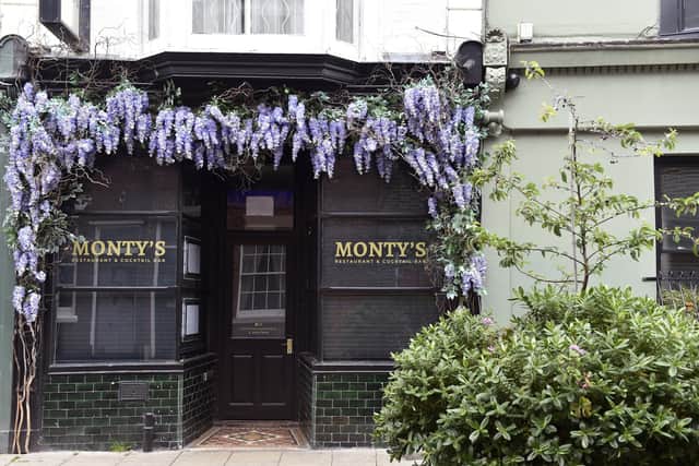 Monty's Restaurant and Cocktail Bar in Castle Road, Southsea.Picture: Sarah Standing (120523-4025)