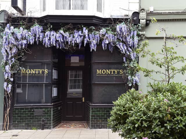 Monty's Restaurant and Cocktail Bar in Castle Road, Southsea.

Picture: Sarah Standing (120523-4025)