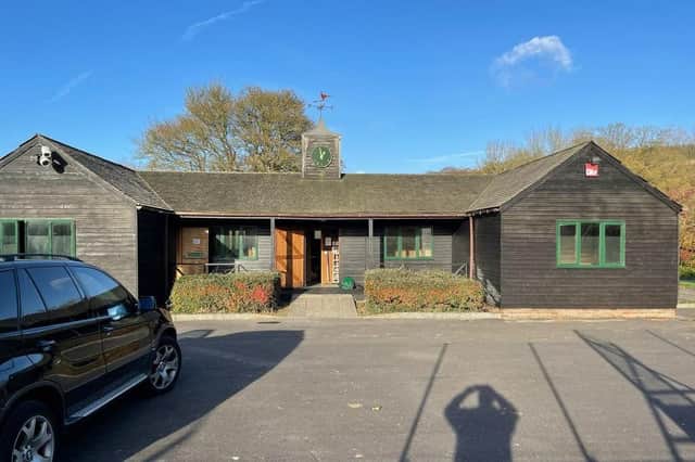 The pavilion at Harvest's new East Meon home