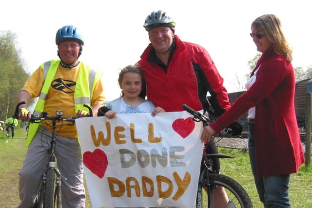 Hearts First Bike Ride – The Peak District Challenge in 2007
