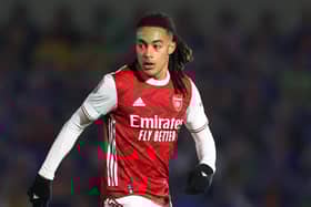 Arsenal's Miguel Azeez. Picture: James Chance/Getty Images