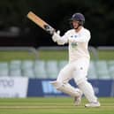 Tom Scriven top scored for Hampshire in their 2nd XI T20 cup group defeat to Middlesex in Salisbury today. Photo by Alex Davidson/Getty Images.