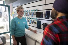 EE has launched a same day repair service in its store in Commercial Road Portsmouth 