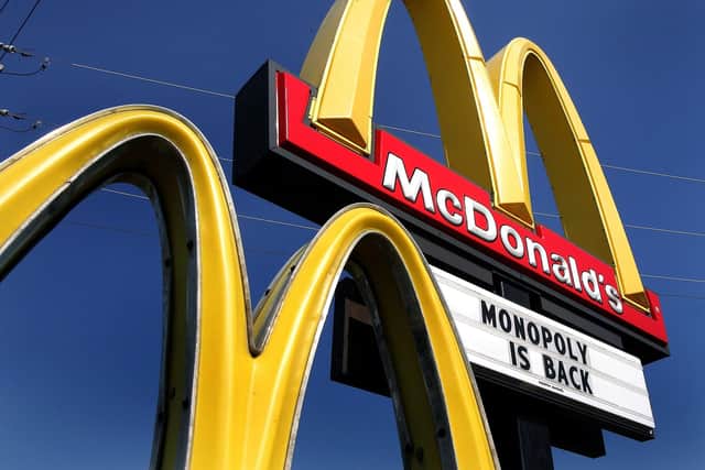 Here is all you need to know about McDonald's monopoly. Picture: Tim Boyle/Getty Images.